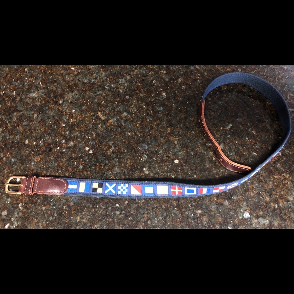 Vintage Preston Flag Belt